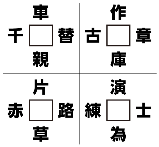 クロスワード 漢字クイズ